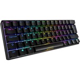 Sharkoon SGK50 S4 tastatur USB QWERTY Italiensk Sort, Gaming-tastatur Sort, It-layout, Kalih rød, 60%, USB, QWERTY, RGB LED, Sort