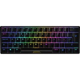 Sharkoon SGK50 S4 tastatur USB QWERTY Italiensk Sort, Gaming-tastatur Sort, It-layout, Kalih rød, 60%, USB, QWERTY, RGB LED, Sort