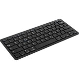 Targus KB55 tastatur Bluetooth QWERTY Tysk Sort Sort, DE-layout, Saks-switch, Mini, Bluetooth, QWERTY, Sort