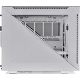 Thermaltake Divider 200 TG Air Snow Micro Micro Tower Hvid, Towerkabinet Hvid, Micro Tower, PC, Hvid, SPCC, Hærdet glas, Spil, Blå, Grøn, Rød