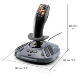 Thrustmaster 2960889, Joystick Sort/Blå-grå
