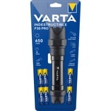 VARTA INDESTRUCTIBLE F30 PRO Sort Hånd lommelygte LED Sort, Hånd lommelygte, Sort, Aluminium, 9 m, IP67, LED