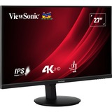 ViewSonic VS20000(VG2708-4K), LED-skærm Sort (mat)