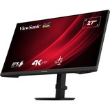 ViewSonic VS20000(VG2708-4K), LED-skærm Sort (mat)