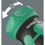 Wera Kraftform Kompakt Stubby Magazin RA 2, Bit sæt Sort/Grøn