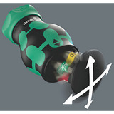 Wera Kraftform Kompakt Stubby Magazin RA 2, Bit sæt Sort/Grøn