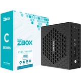 ZOTAC ZBOX-CI337NANO-BE, Barebone Sort