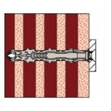 fischer Rawlplug SX Plus 8x40 BigPack, Dyvel Lys grå