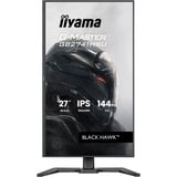 iiyama G-MASTER GB2741HSU-B1 computerskærm 68,6 cm (27") 1920 x 1080 pixel Fuld HD LED Sort, Gaming Skærm Sort (mat), 68,6 cm (27"), 1920 x 1080 pixel, Fuld HD, LED, Sort
