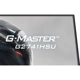 iiyama G-MASTER GB2741HSU-B1 computerskærm 68,6 cm (27") 1920 x 1080 pixel Fuld HD Sort, Gaming Skærm Sort (mat), 68,6 cm (27"), 1920 x 1080 pixel, Fuld HD, Sort