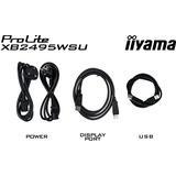 iiyama ProLite XB2495WSU-B1, LED-skærm Sort (mat)