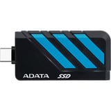ADATA Ekstern SSD SC735 2 TB, Solid state-drev Sort/Blå