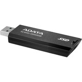ADATA SC610 2 TB USB Type-A 3.2 Gen 2 (3.1 Gen 2) Sort, Solid state-drev Sort, 2 TB, USB Type-A, 3.2 Gen 2 (3.1 Gen 2), 550 MB/s, 10 Gbit/sek., Sort