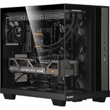 ALTERNATE ALT-BQ-AMD-001, Gaming PC Sort/gennemsigtig