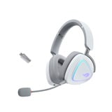 ASUS ROG Delta II Headset Kabel & trådløs Spil USB Type-C Bluetooth Hvid, Gaming headset Hvid, Kabel & trådløs, 20 - 20000 Hz, Spil, 318 g, Headset, Hvid