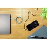 Ansmann Silikonekabel USB-C til USB-C Blå