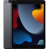 Apple iPad 4G LTE 256 GB 25,9 cm (10.2") Wi-Fi 5 (802.11ac) iPadOS 15 Grå, Tablet PC grå, 25,9 cm (10.2"), 2160 x 1620 pixel, 256 GB, iPadOS 15, 498 g, Grå
