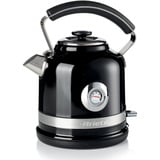 Ariete 2854/02 elkedel 1,7 L 2000 W Sort Sort, 1,7 L, 2000 W, Sort, Rustfrit stål, Vandmåler, Ledningsfri