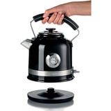 Ariete 2854/02 elkedel 1,7 L 2000 W Sort Sort, 1,7 L, 2000 W, Sort, Rustfrit stål, Vandmåler, Ledningsfri