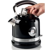 Ariete 2854/02 elkedel 1,7 L 2000 W Sort Sort, 1,7 L, 2000 W, Sort, Rustfrit stål, Vandmåler, Ledningsfri