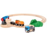 BRIO World Starterset godstog med kran A 