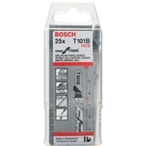 Bosch 2 608 633 622 stiksav, rullesav & sabelsavklinge Stiksavklinger High Carbon Steel (HCS) 25 stk Stiksavklinger, Træ, High Carbon Steel (HCS), 2,7 mm, 10 cm, 25 stk