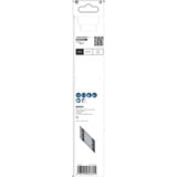 Bosch 2 608 667 394 stiksav, rullesav & sabelsavklinge Stiksavklinger High Carbon Steel (HCS) 3 stk Stiksavklinger, Spånplade, Fiberbræt, Blødt træ, Krydsfiner med trækerne, High Carbon Steel (HCS), Sort, 4 mm, 25 cm