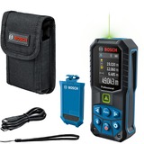 Bosch GLM 50-27 CG Professional Laserafstandsmåler Sort, Blå 50 m Blå/Sort, Laserafstandsmåler, cm, ft, Indgang, m, mm, Sort, Blå, Digital, IP65, 50 m