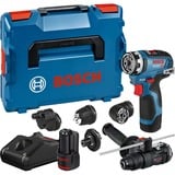 Bosch GSR 12V-35 FC 1750 rpm Sort, Blå, Bore-/ skruemaskine Blå/Sort, Skruemaskine, Pistolhåndtag, Borepatron til hurtig frigivelse, Sort, Blå, Børstefri, 1750 rpm