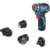 Bosch GSR 12V-35 FC 1750 rpm Sort, Blå, Bore-/ skruemaskine Blå/Sort, Skruemaskine, Pistolhåndtag, Borepatron til hurtig frigivelse, Sort, Blå, Børstefri, 1750 rpm