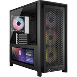 Corsair FRAME 4000D LCD RS ARGB, Towerkabinet Sort