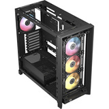 Corsair FRAME 4000D LCD RS ARGB, Towerkabinet Sort