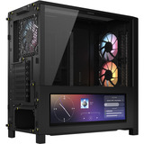 Corsair FRAME 4000D LCD RS ARGB, Towerkabinet Sort