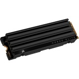 Corsair MP600 ELITE HS 2 TB, Solid state-drev Sort
