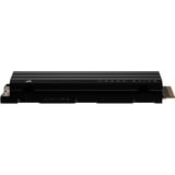 Corsair MP600 ELITE HS 2 TB, Solid state-drev Sort