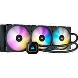 Corsair iCUE H170i ELITE CAPELLIX Liquid CPU Cooler Processor Alt-i-en væskekøler 14 cm Sort 1 stk, Vandkøling Sort, Alt-i-en væskekøler, 14 cm, Sort