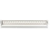 Digitus Modulært patchpanel, 24-porte, ubelagt, rackmontering, Patch Panel grå