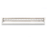 Digitus Modulært patchpanel, 24 porte, ubesat, Patch Panel grå