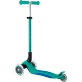 GLOBBER Primo Foldable Plus Lights, Scooter Turkis/mørkeblå