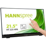 HANNspree HT225HPA touch screen skærm 54,6 cm (21.5") 1920 x 1080 pixel Multi-touch Sort, LED-skærm Sort, 54,6 cm (21.5"), 250 cd/m², Fuld HD, LED, 16:9, 1920 x 1080 pixel