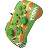 HORI HORIPAD Mini Grøn, Orange USB Gamepad Analog/digital Nintendo Switch Grøn/Brown, Gamepad, Nintendo Switch, D-måtte, Hjemknap, Analog/digital, Ledningsført, USB