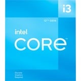 Intel® Core i3-12100F processor 12 MB Smart cache Kasse Intel® Core™ i3, LGA 1700, Intel, i3-12100F, 64-bit, 12th gen Intel® Core™ i3, boxed