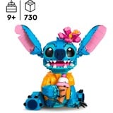 LEGO Disney Stitch, Bygge legetøj Byggesæt, 9 År, Plast, 730 stk, 904 g