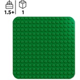 LEGO Grøn byggeplade, Bygge legetøj Byggesæt, 1,5 År, Plast, 1 stk, 129 g