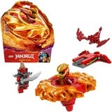 LEGO Kais drage-Spinjitzu-spinner, Bygge legetøj Byggesæt, 6 År, Plast, 54 stk, 115 g