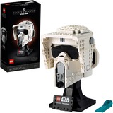 LEGO Star Wars Spejdersoldathjelm, Bygge legetøj Hvid, Byggesæt, 18 År, Plast, 471 stk, 730 g