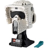 LEGO Star Wars Spejdersoldathjelm, Bygge legetøj Hvid, Byggesæt, Dreng/Pige, 18 År, Plast, 471 stk, 730 g