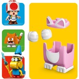 LEGO Super Mario Peach-kattedragt og frosttårn – udvidelsessæt, Bygge legetøj Byggesæt, 7 År, Plast, 494 stk, 790 g