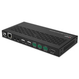 Lindy 4K30 HDMI & USB over IP System - Decoder, HDMI-udvidelse forlænger Sort