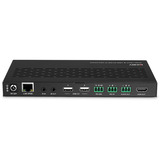 Lindy 4K30 HDMI & USB over IP System - Decoder, HDMI-udvidelse forlænger Sort